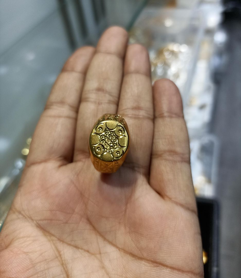 Ring Size 24 By Chokerset In Gold Forming GFGR6708