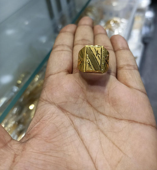 Ring Size 24 By Chokerset In Gold Forming GFGR6707