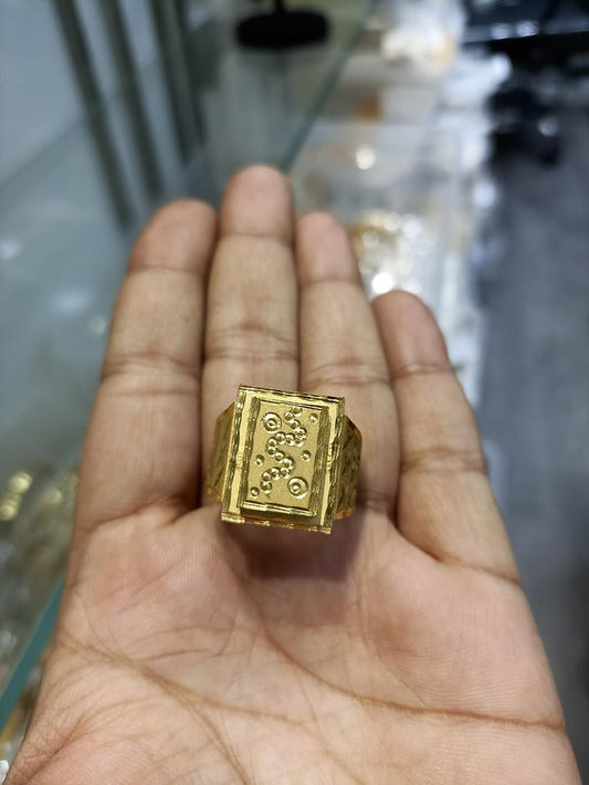 Ring Size 24 By Chokerset In Gold Forming GFGR6706