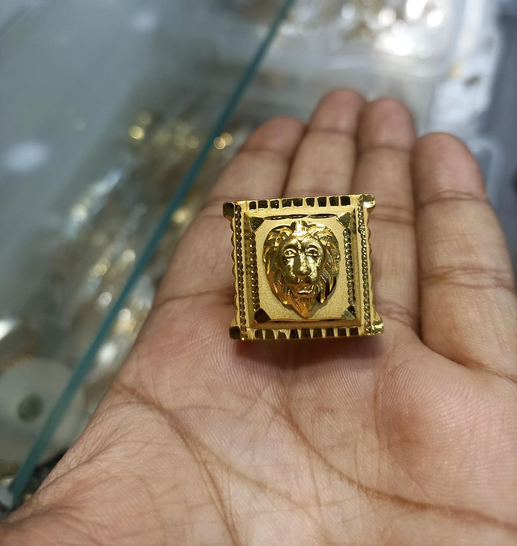 Ring Size 24 By Chokerset In Gold Forming GFGR6700