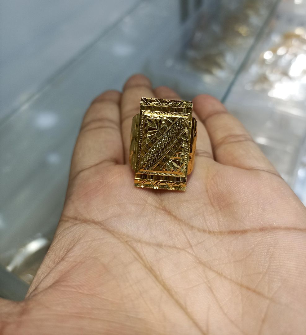 Ring Size 24 By Chokerset In Gold Forming GFGR6702