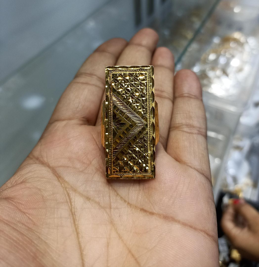 Ring Size 24 By Chokerset In Gold Forming GFGR6703