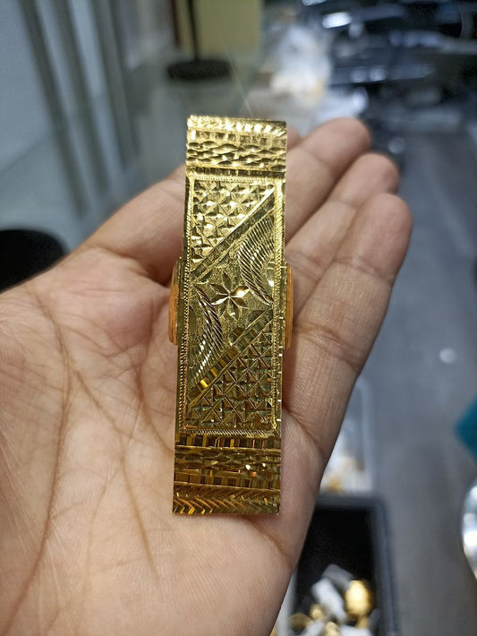 Ring Size 24 By Chokerset In Gold Forming GFGR6698