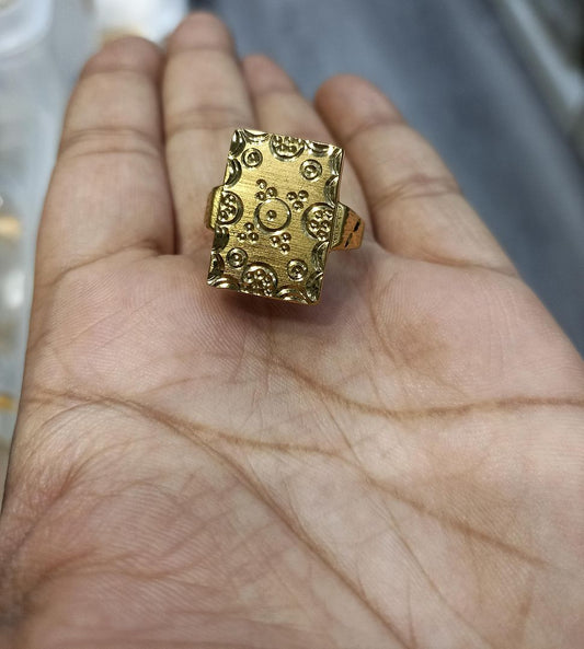 Ring Size 26 By Chokerset In Gold Forming GFGR6788