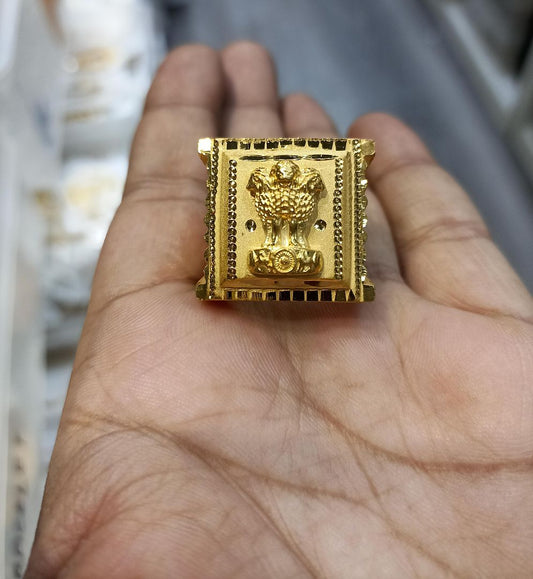 Ring Size 26 By Chokerset In Gold Forming GFGR6787