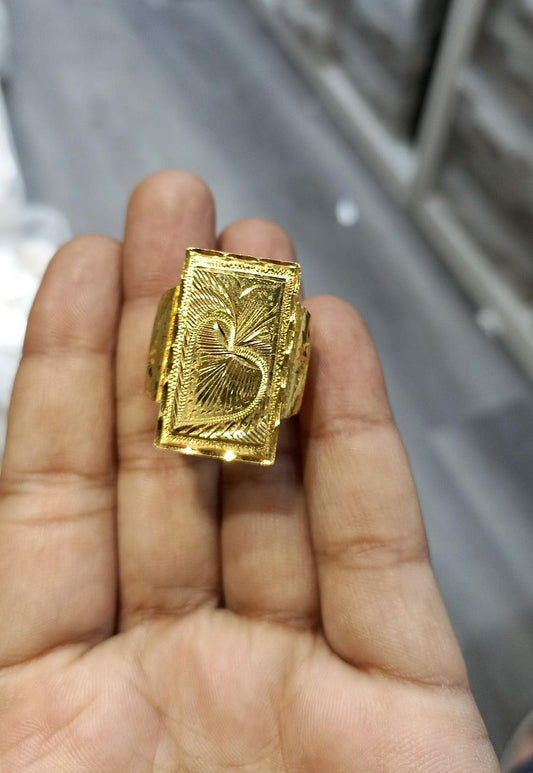 Ring Size 28 By Chokerset In Gold Forming GFGR6782