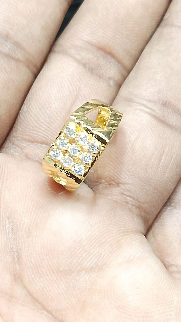 Ring Size 21 By Chokerset In Gold Forming GFGR6778