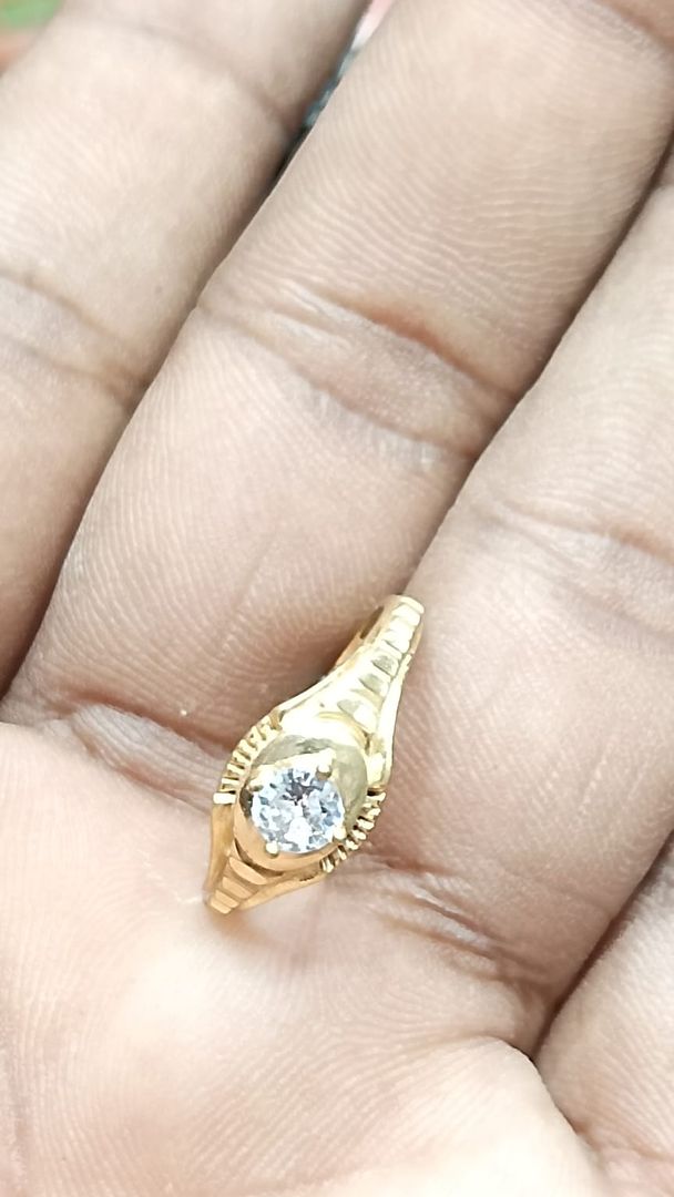 Ring Size 21 By Chokerset In Gold Forming GFGR6776