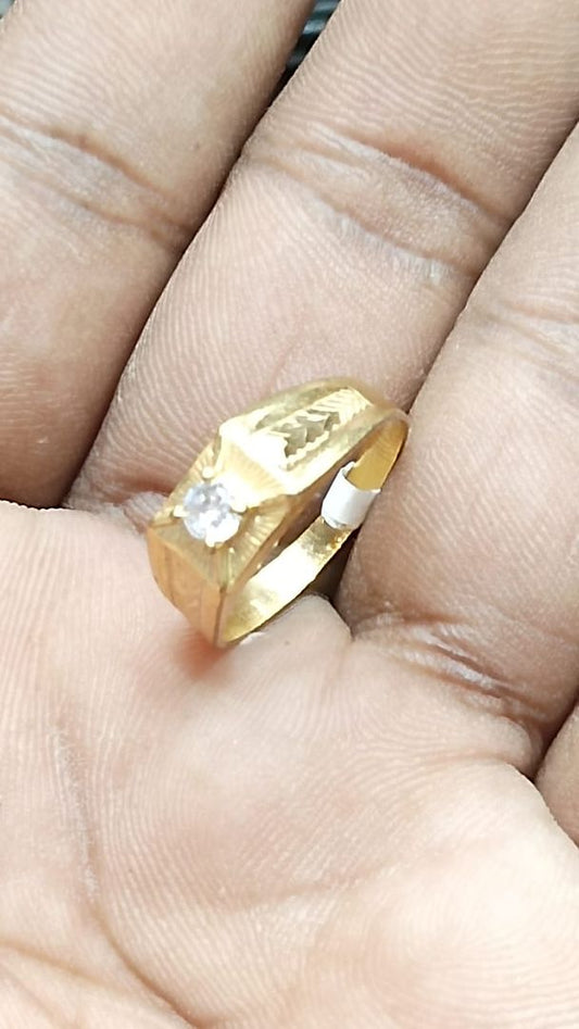 Ring Size 21 By Chokerset In Gold Forming GFGR6771