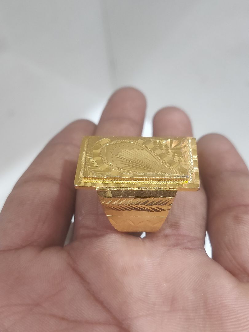 Ring Size 23 By Chokerset In Gold Forming GFGR6789