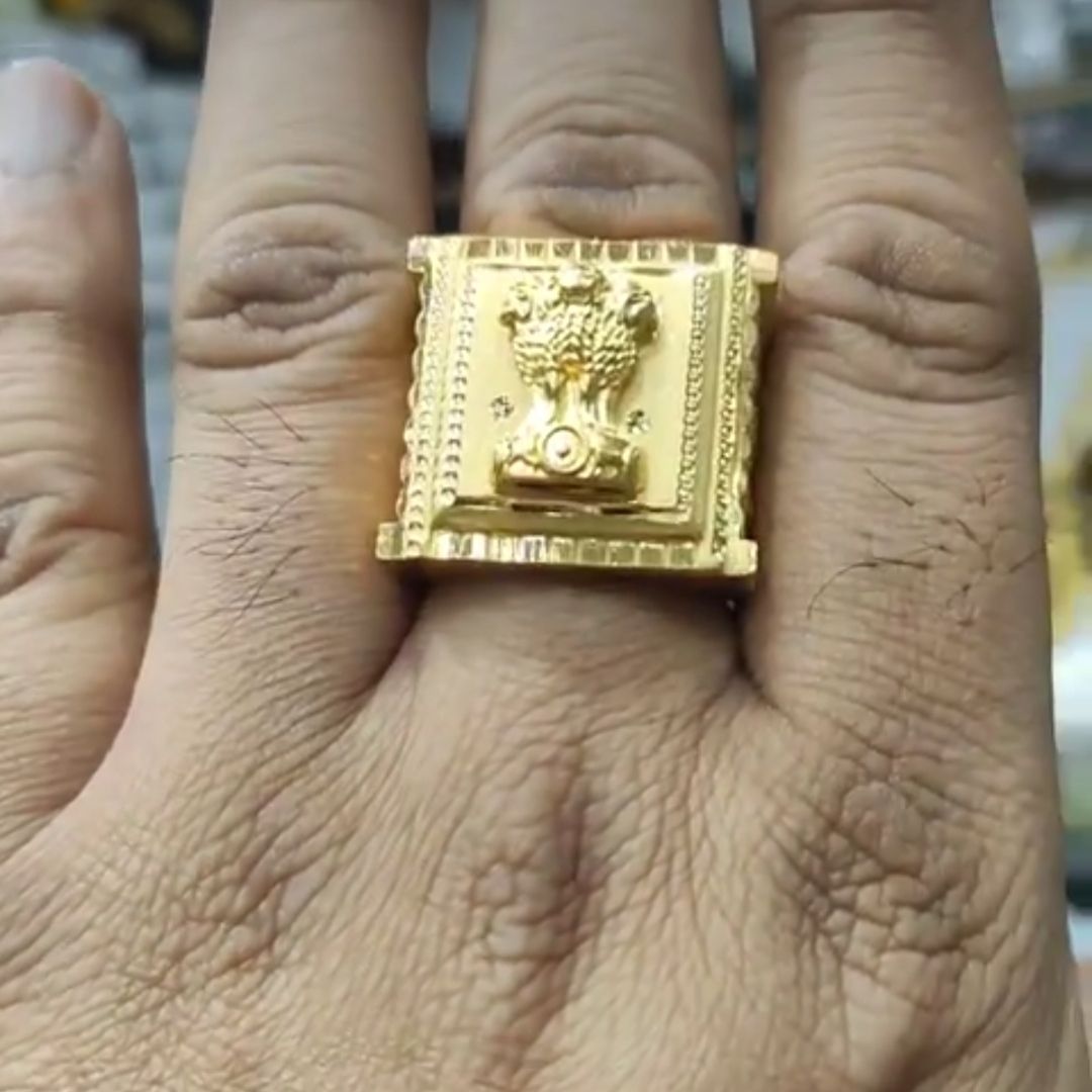 Gold Forming Ring By Chokerset GFGR5003