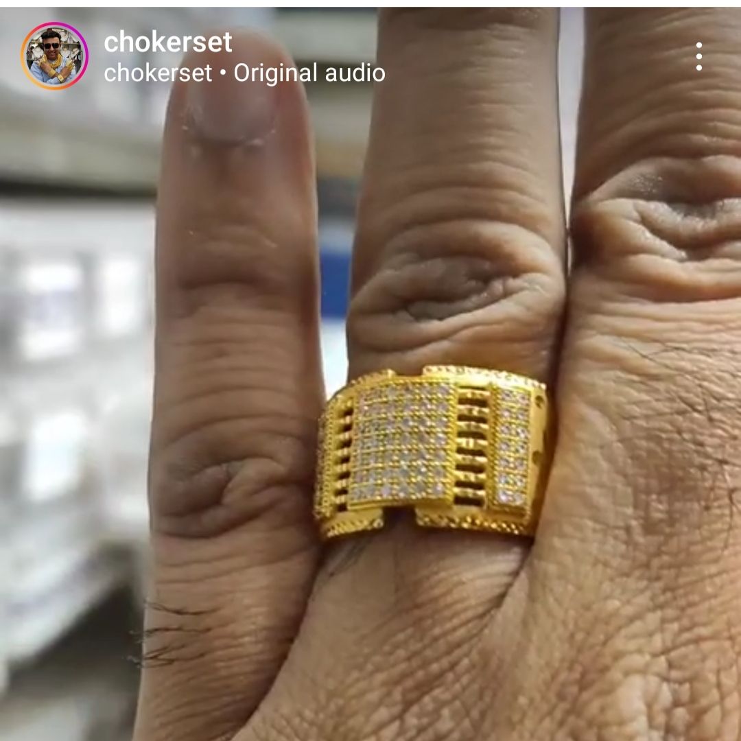 Gold Forming Ring By Chokerset GFGR5011