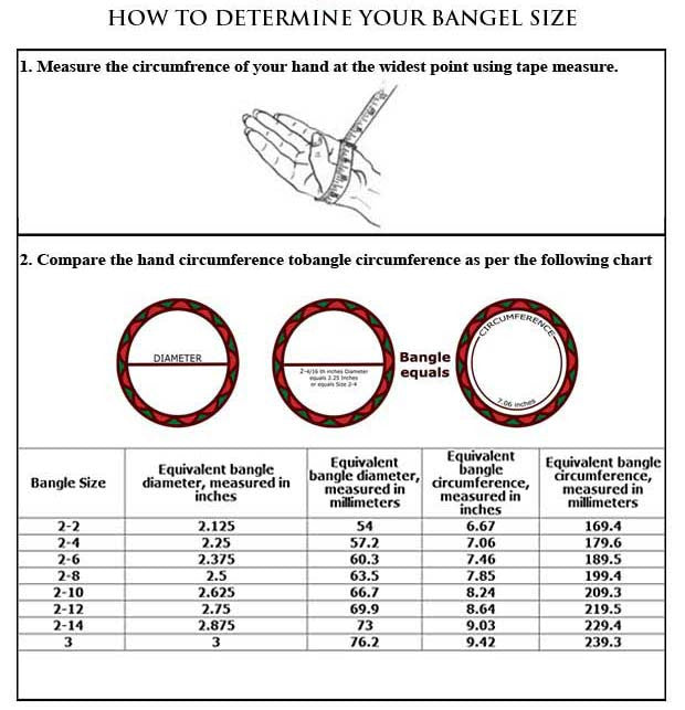 Jewelshingar Jewellery Enamel Polki Kundan Screw Open Bangles For Women ( 10841-acb-p ) - JEWELSHINGAR