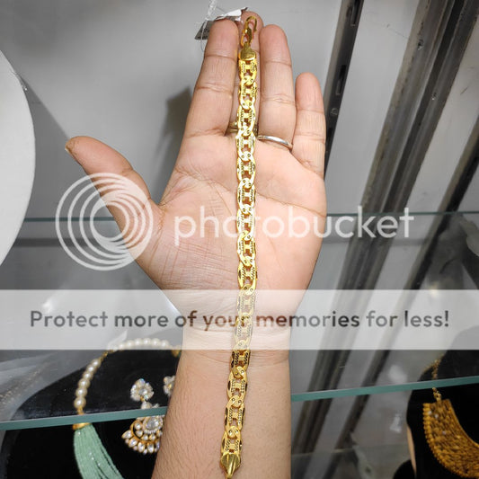 200 Milligram Gold Forming Bracelet By Chokerset WAB637