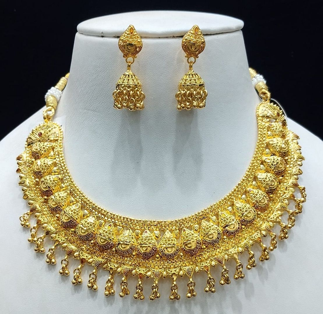 Gold Forming Jewellery Sets By Chokerset CSGF3591