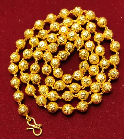 31 Size 25 Mg.1 Gram 24 kt Gold Forming Concept Chains By Chokerset  CSCHAIN1009