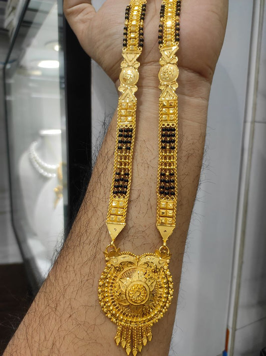 200 Milligram Gold Forming Mangalsutra By Chokerset WAM734