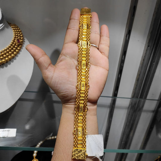 200 Milligram Gold Forming Bracelet By Chokerset WAB621