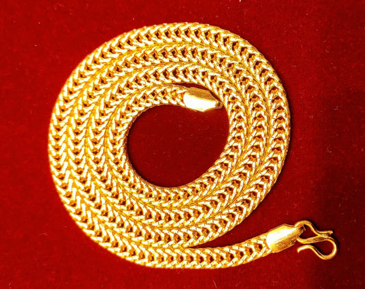 24 Size 25 Mg.1 Gram 24 kt Gold Forming Concept Chains By Chokerset  CSCHAIN1006