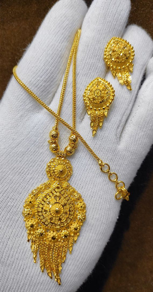 18 Size 200 MG Gold Forming Necklace By Chokerset PSET6351