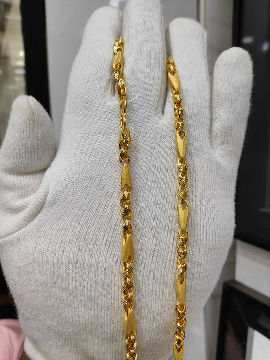 20 Size 200 Milligram Gold Forming Chains By Chokerset CHAIN7704