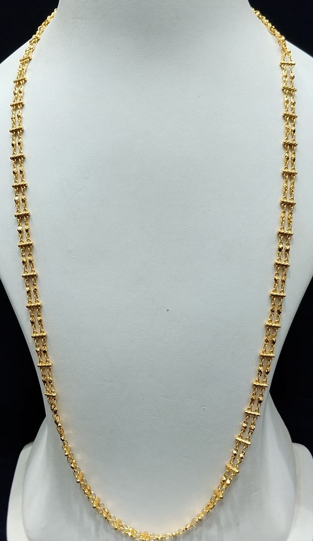 30 Size 100 Mg. Gold Forming Chain By Chokerset CHAIN846