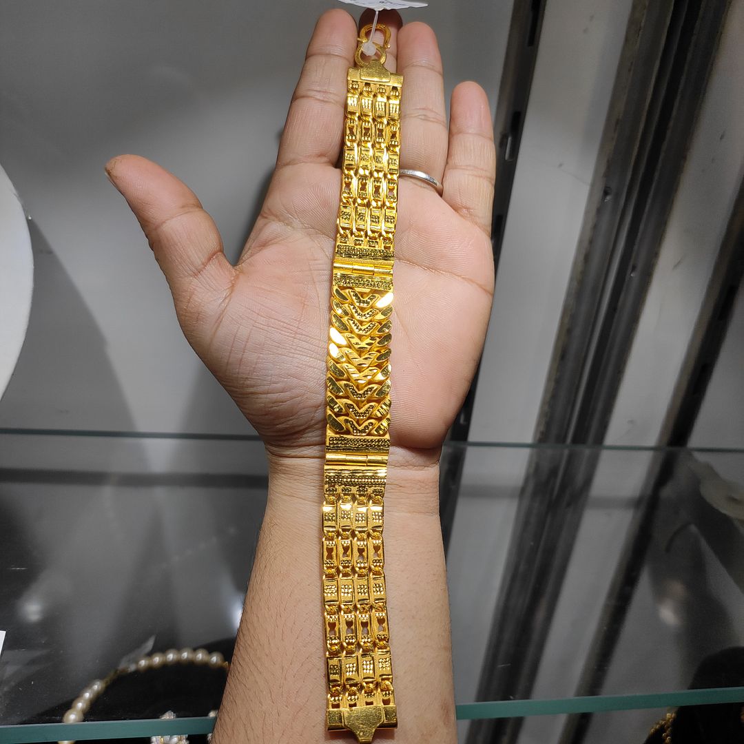 200 Milligram Gold Forming Bracelet By Chokerset WAB627