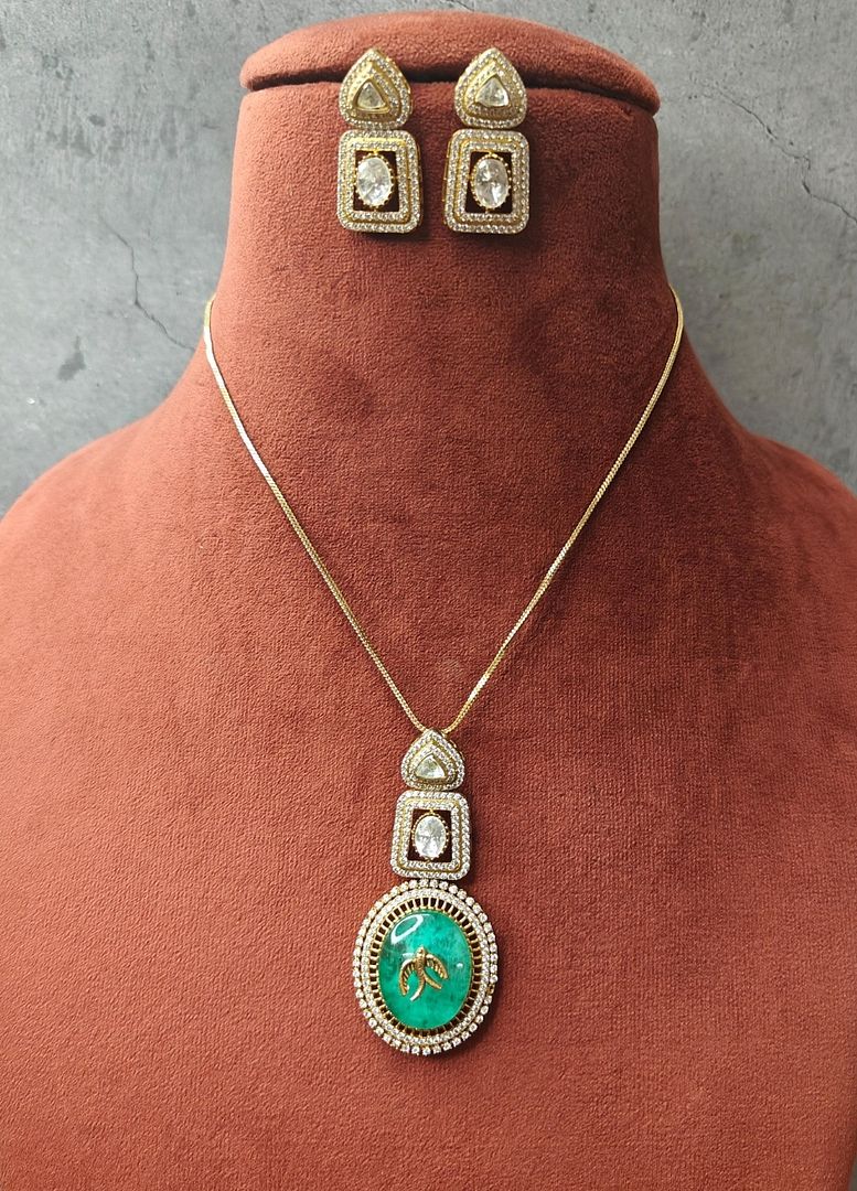 Polki Antique Necklace By Chokerset CSNS6892