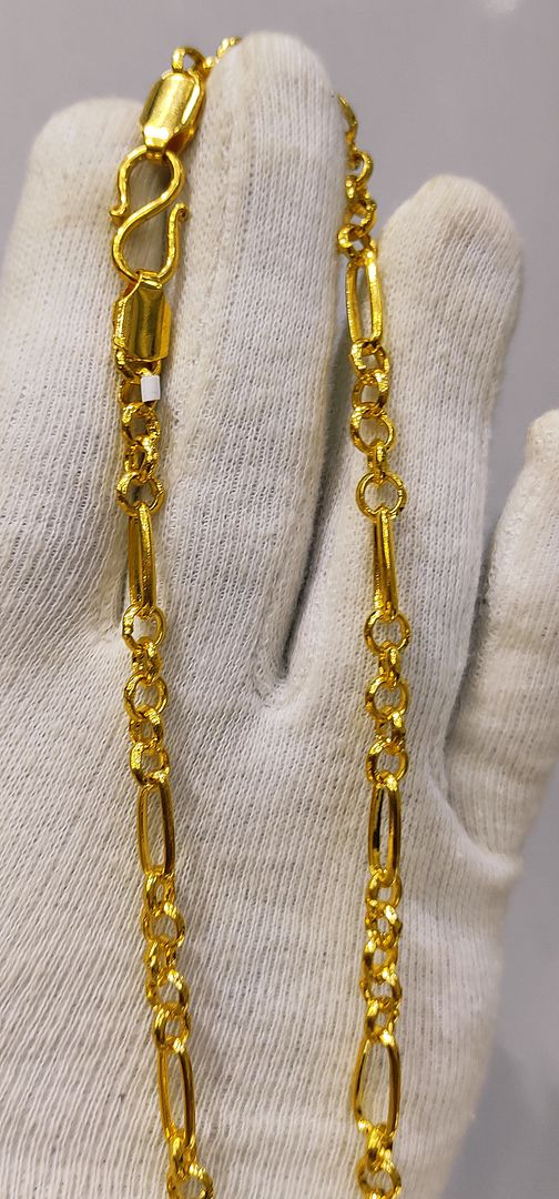 22 Size 300 Mg. Gold Forming Chains By Chokerset CHAIN9015