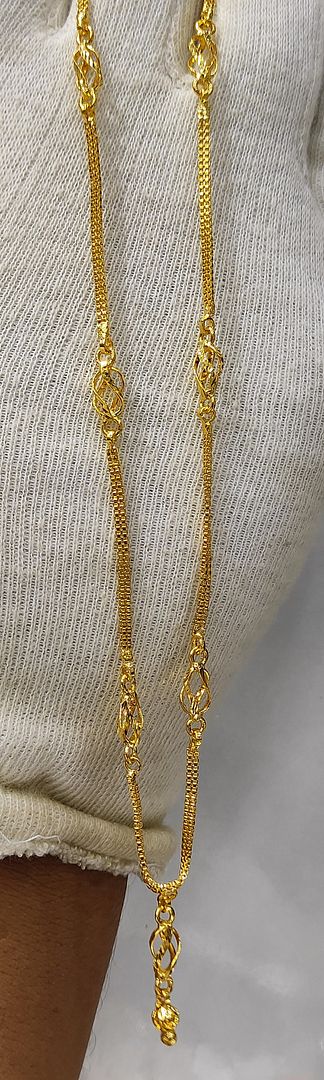 18 Size 300 Mg. Gold Forming Chains By Chokerset CHAIN9028