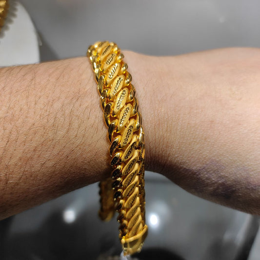 200 Milligram Gold Forming Bracelet By Chokerset WAB614