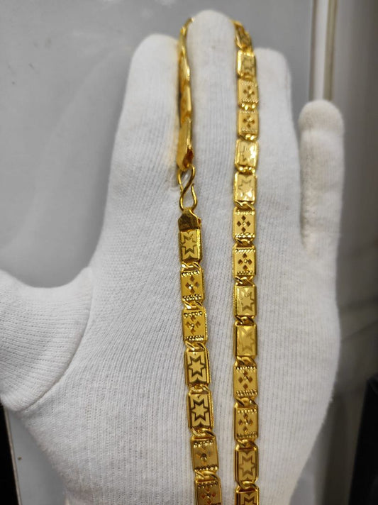 24 Size 200 Milligram Gold Forming Chains By Chokerset CHAIN7723