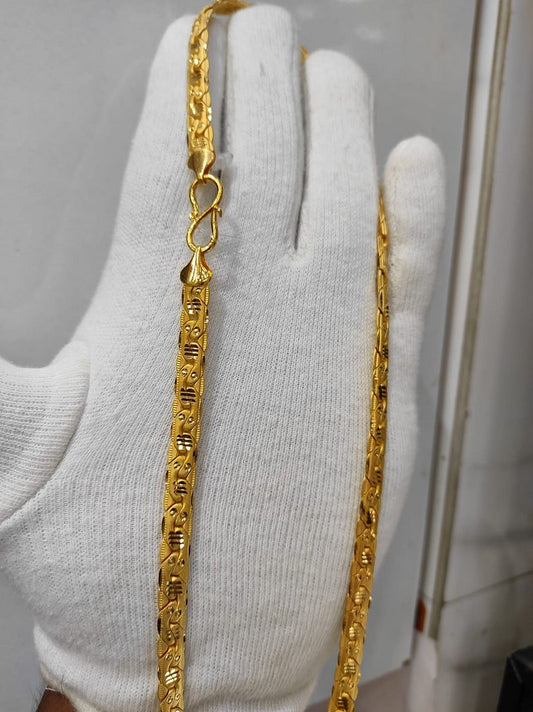 21 Size 200 Milligram Gold Forming Chains By Chokerset CHAIN7712