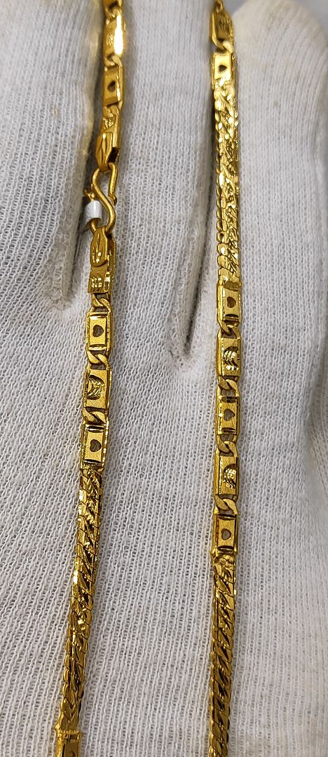 21 Size 100 Mg. Gold Forming Chain By Chokerset CHAIN9116