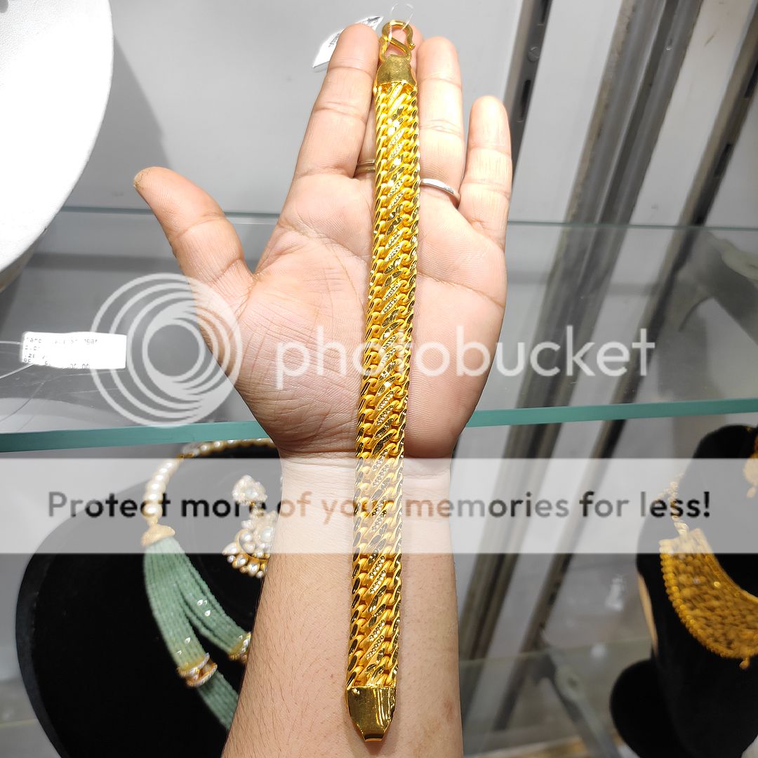 200 Milligram Gold Forming Bracelet By Chokerset WAB613