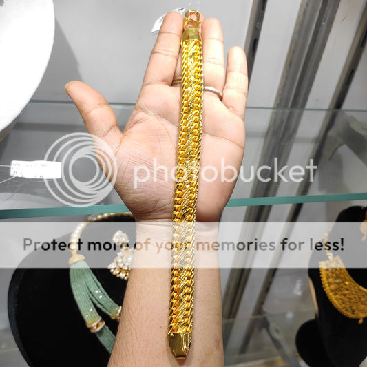 200 Milligram Gold Forming Bracelet By Chokerset WAB613