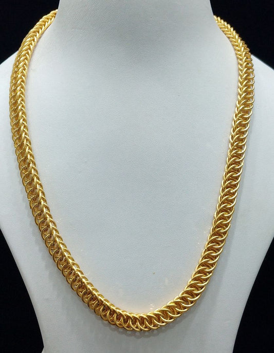 24 Size 200 Mg. Gold Forming Chain By Chokerset CHAIN804
