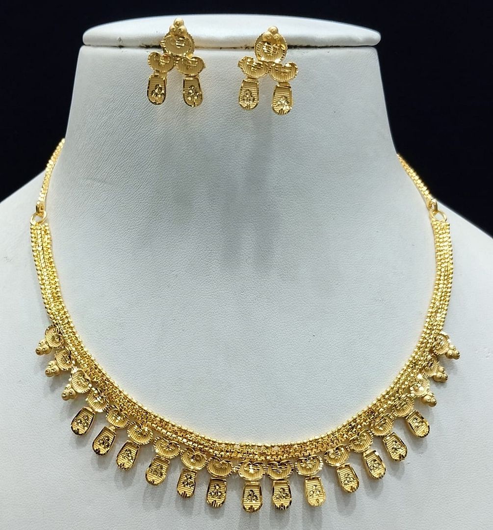 Gold Forming Jewellery Sets By Chokerset CSGF3569