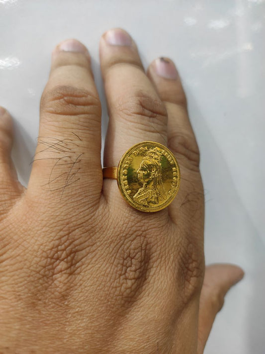 50 Milligram Gold Forming Ring By Chokerset WAF832