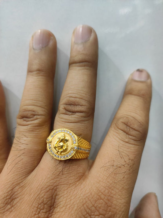 50 Milligram Gold Forming Ring By Chokerset WAF806