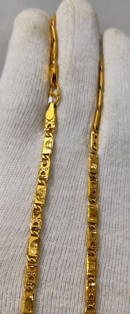20 Size 100 Mg. Gold Forming Chain By Chokerset CHAIN9109
