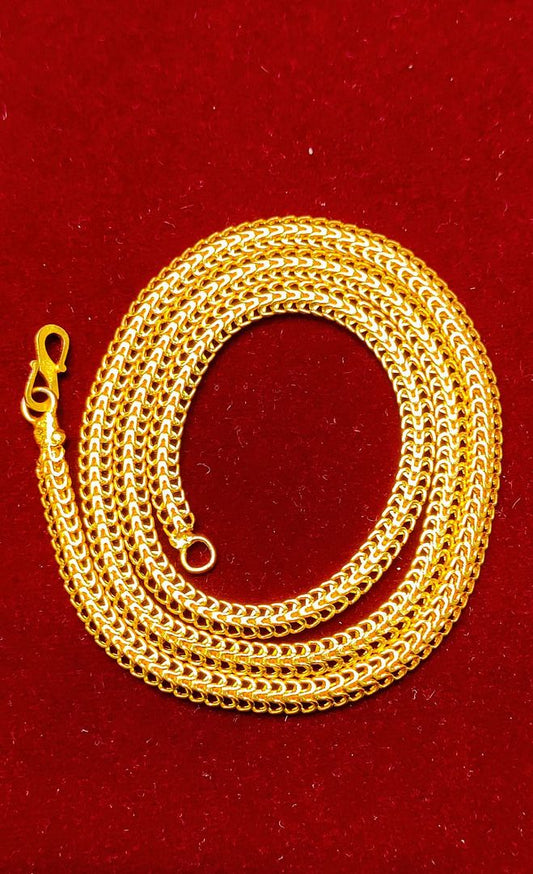 20 Size 25 Mg.1 Gram 24 kt Gold Forming Concept Chains By Chokerset  CSCHAIN1003