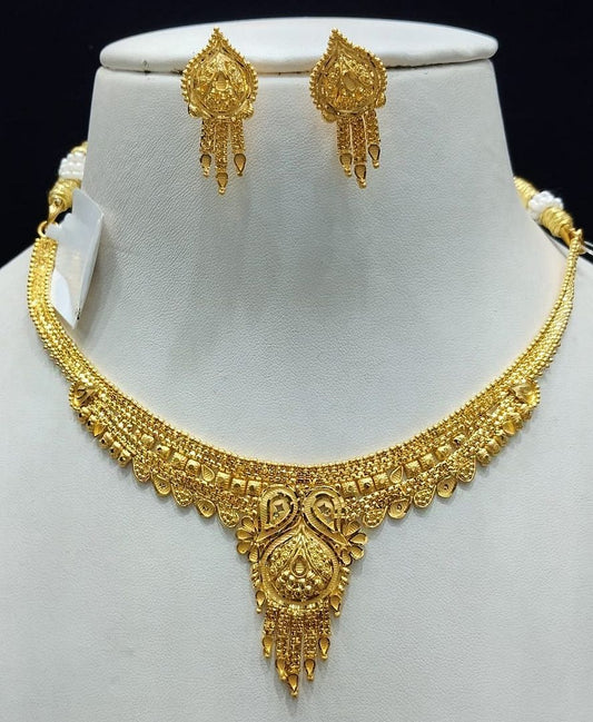 Gold Forming Jewellery Sets By Chokerset CSGF3557