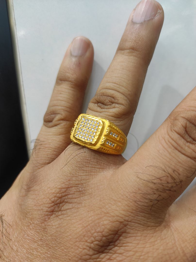 50 Milligram Gold Forming Ring By Chokerset WAF822