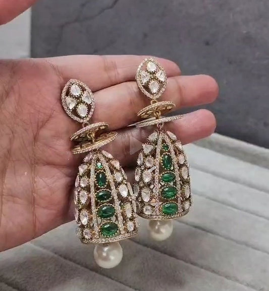 Fine Fashion Jewellery Earrings Jhumka By Chokerset APE1131