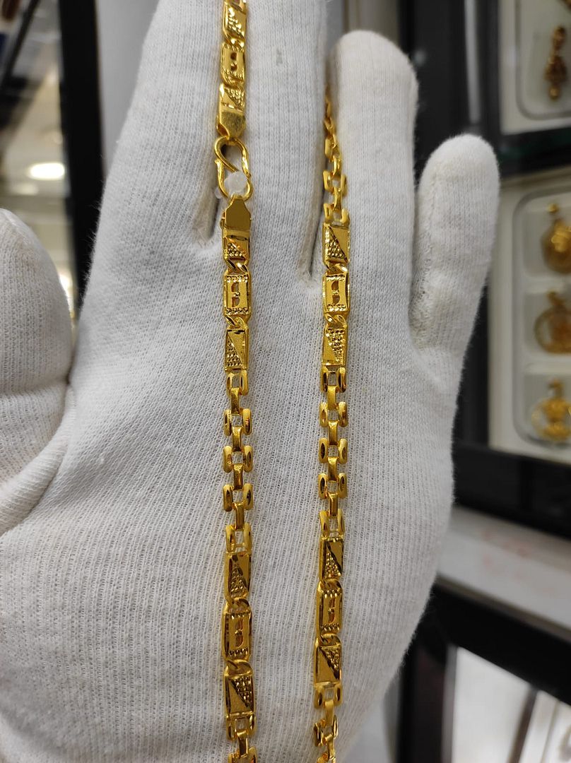 21 Size 200 Milligram Gold Forming Chains By Chokerset CHAIN7709