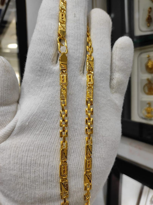 21 Size 200 Milligram Gold Forming Chains By Chokerset CHAIN7709