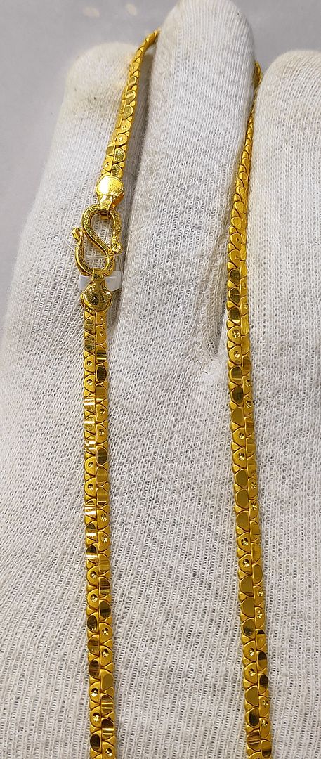 24 Size 200 Mg. Gold Forming Chains By Chokerset CHAIN9060