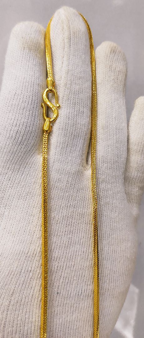 21 Size 300 Mg. Gold Forming Chains By Chokerset CHAIN9021