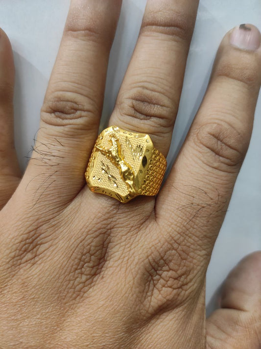 50 Milligram Gold Forming Ring By Chokerset WAF809